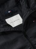 Black Hooded Flag Jacket  Girls
