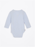 Blue Hilfiger Monotype Long Sleeve Bodysuit  Newborn