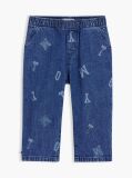 Denim Τζιν Με Λάστιχο Και Λογότυπο  Βρεφικά