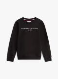 Black Essential Logo Sweatshirt  Kids Unisex