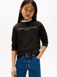Black Essential Logo Sweatshirt  Kids Unisex
