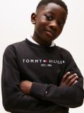 Black Essential Logo Sweatshirt  Kids Unisex