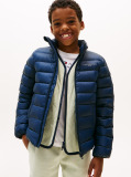 Blue Gender Inclusive Lightweight Down Jacket  Kids Unisex