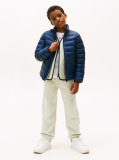 Blue Gender Inclusive Lightweight Down Jacket  Kids Unisex