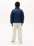 Blue Gender Inclusive Lightweight Down Jacket  Kids Unisex