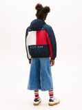 Blue Heritage Colour-Blocked Relaxed Jacket  Kids Unisex