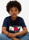 Μπλε Peanuts® T-Shirt Με Σχέδιο  Παιδί Unisex