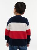Multi Πουλόβερ Με Colour-Blocked Ριγέ Σχέδιο  Παιδί Unisex