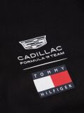 Μαύρο TH x Cadillac Formula 1® Team T-Shirt Με Λογότυπο  Unisex