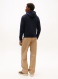 Μπλε Fleece Hoody Με Λογότυπο  Άνδρες