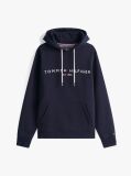 Μπλε Fleece Hoody Με Λογότυπο  Άνδρες