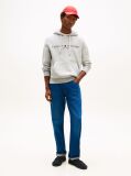 Γκρι Fleece Hoody Με Λογότυπο  Άνδρες