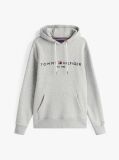 Γκρι Fleece Hoody Με Λογότυπο  Άνδρες