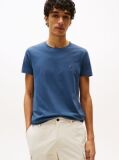 Μπλε T-Shirt Με Extra Slim Γραμμή  Άνδρες