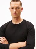 Black Extra Slim Fit Long Sleeve T-Shirt  Men