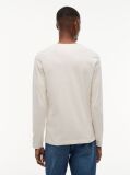 Beige Extra Slim Fit Long Sleeve T-Shirt  Men