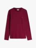 Κόκκινο Μακρυμανικο T-Shirt Σε Slim Ελαστικη Γραμμη  Άνδρες