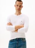 White Extra Slim Fit Long Sleeve T-Shirt  Men