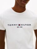 Άσπρο T-Shirt Με Λογότυπο  Άνδρες