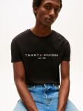 Black Core Tommy Logo Tee  Men