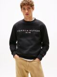 Black TH Flex Logo Sweatshirt  Men