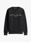 Black TH Flex Logo Sweatshirt  Men