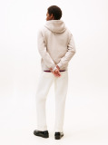 Beige Flex Logo Hoody  Men
