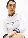 White Flex Logo Hoody  Men