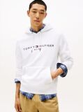 White Flex Logo Hoody  Men