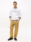 White Flex Logo Hoody  Men