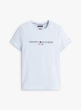 Blue Organic Cotton Chest Logo T-Shirt  Men