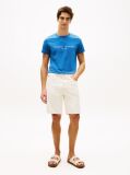 Blue Organic Cotton Chest Logo T-Shirt  Men