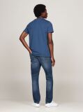 Blue Organic Cotton Chest Logo T-Shirt  Men