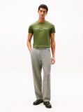 Green Organic Cotton Chest Logo T-Shirt  Men
