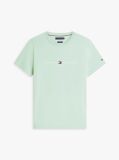Green Organic Cotton Chest Logo T-Shirt  Men