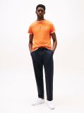 Orange Organic Cotton Chest Logo T-Shirt  Men