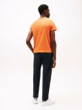 Orange Organic Cotton Chest Logo T-Shirt  Men