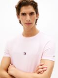 Pink Organic Cotton Chest Logo T-Shirt  Men