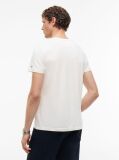 Beige Organic Cotton Chest Logo T-Shirt  Men
