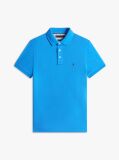 Blue 1985 Organic Cotton Slim Fit Polo  Men