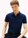 Blue 1985 Organic Cotton Slim Fit Polo  Men