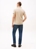 Beige 1985 Organic Cotton Slim Fit Polo  Men