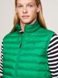 Green Recycled Quilted Packable Vest  Men