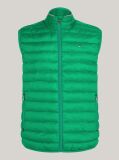 Green Recycled Quilted Packable Vest  Men