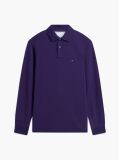 Purple 1985 TH Flex Regular Fit Long Sleeve Polo  Men