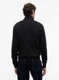 Black Combining casual style with enhanced comfort, this sweatshirt is made from flex fleece and has a cosy, zip-adjustable mock turtleneck.  Men