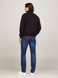Black Combining casual style with enhanced comfort, this sweatshirt is made from flex fleece and has a cosy, zip-adjustable mock turtleneck.  Men