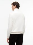 Beige Combining casual style with enhanced comfort, this sweatshirt is made from flex fleece and has a cosy, zip-adjustable mock turtleneck.  Men