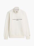 Beige Combining casual style with enhanced comfort, this sweatshirt is made from flex fleece and has a cosy, zip-adjustable mock turtleneck.  Men
