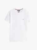 Άσπρο TH Flex T-Shirt Σε Slim Γραμμή  Άνδρες